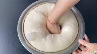 AMAZING️SOFT LADI PAV RECIPE  HOW TO MAKE EASY EGGLESS BUNS AT HOME - SATTVIK KITCHEN