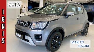 2021 Maruti Suzuki Ignis Zeta Petrol Manual  detailed walkaround, review, features &OnRoad Price