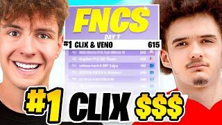 Clix & Veno 1ST PLACE FNCS Opens  (5/9 WINS)