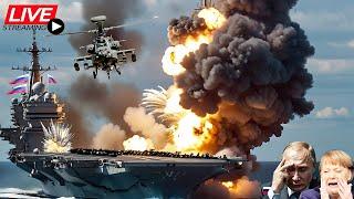 JUST HAPPENED Russia's advanced aircraft carrier and 5,000 Sukhoi SU 57 jets were blown up by the US