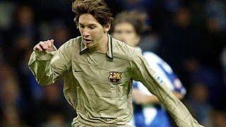 Первый матч Лионеля Месси за Барселону | The first match Lionel Messi for Barcelona