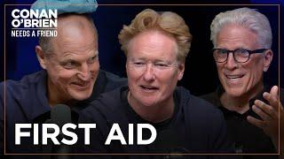 Ted Danson Moonlights As Woody Harrelson's Doctor | Conan O'Brien Needs A Friend