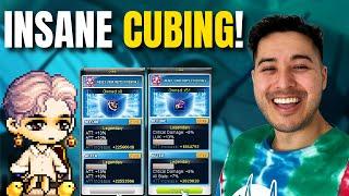 My Most CRAZY Cubing yet! | MapleStory Shadower