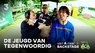 "VJÈZE FUR is nog steeds zo SOEPEL als een SLANG" | NPO 3FM op Pinkpop