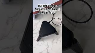 How to Get Aim Assist on PS5 Keyboard and Mouse Adapter #ps5gameplay #ps5setup #ps5controller