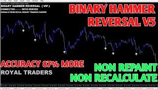 binary hammer reversal v5 | non repaint | non recalculate