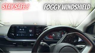 Foggy windows साफ़ करे 5 second Manual AC️ ACCIDENT से बचे️Drive Safe 