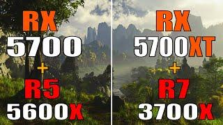 RYZEN 5 5600X +RX 5700 vs RYZEN 7 3700X + RX 5700XT || PC GAMEPLAY TEST ||