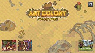 Ant Colony: Wild Forest - Hard Difficulty - Mobile Game [Early Access Build]