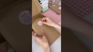 Packing a journal order! (ASMR edition) #asmr #packaging #packwithme #journal #cute