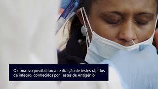 Socorrer a cidade: Donativo colaboradores Siemens e Fundação Caring Hands