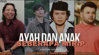 Versi Ayah dan Anak Foto Lawas Seberapa Mirip?