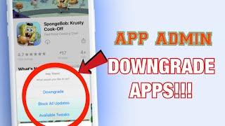 AppAdmin14 - Downgrade ANY App Inside App Store (iOS 14)