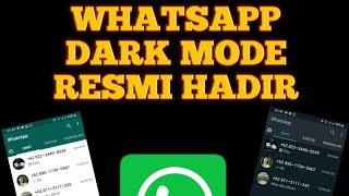 Cara Mengaktifkan Mode Gelap Di Whatsapp 2020|Fitur Terbaru#tutorial