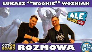 ŁUKASZ "WOOKIE WOŹNIAK" | Wiedźmin: Stary Świat | Cyberpunk 2077: Gra Planszowa | Wywiad | AleGramy