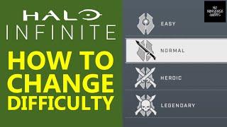 Halo Infinite How to Change Difficulty