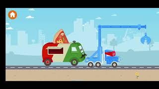 Car city world  Funny educational concept for kids 