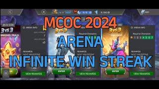 MCOC 2024 Arena Infinite Win Streak Guide