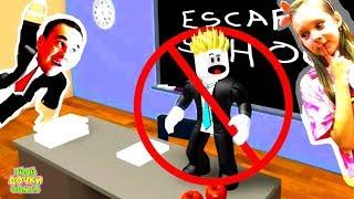 Again, get the headmaster! Dad subscribers PARKOUR SCHOOL Escape School Obby ROBLOX