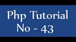 php tutorials for beginners - 43 - create database in php mysql