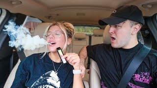 VAPE PRANK ON ANGRY FIANCÉ!! *GONE WRONG*