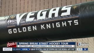 Golden Knights hosting hockey tour for kids