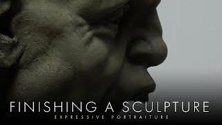 Finishing A Sculpture - Expressive Portraiture