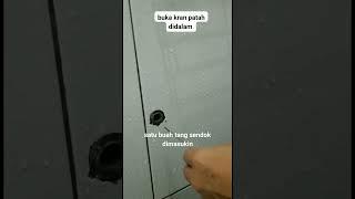 cara mudah dan simpel buka kran patah didalam