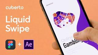 Figma Tutorial & Liquid Swipe After Effects Animation (2020)