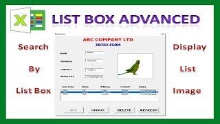 Advanced ListBox in Excel VBA