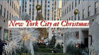 New York City at Christmas!  Decorations, Store Fronts and Markets