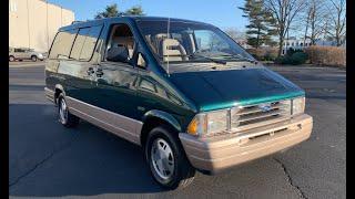 57k Mile 1995 Ford Aerostar XLT Walk Around and Drive