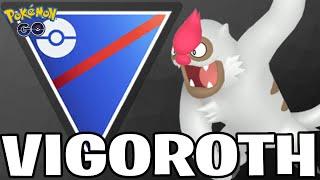 4-1! Vigoroth is STRONG in the Great League for Pokemon GO Battle League!