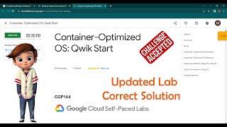 Container-Optimized OS: Qwik Start | [ GSP144 ] | Updated Lab