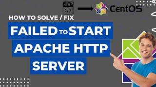 Failed to start the apache http server ||  how to solve apache 2 startup error || centos error