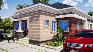 Three Bedroom Bungalow | Exterior Rendering