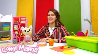 ¡Preparamos algo rico con Chi Chi Love! Vídeos de bebés para niñas. "Como mamá" en español.