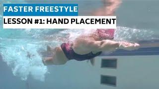 Faster Freestyle Swimming: Part 1. Hand Placement: How to properly set up the stroke | Vasa Trainer