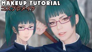  Maki Cosplay Makeup Tutorial Jujutsu Kaisen 呪術廻戦 