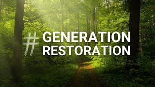 Artists, scientists, leading voices team up for #GenerationRestoration