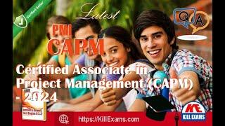 Pass CAPM Certified Associate in Project Management - 2024 Exam with these Practice Test