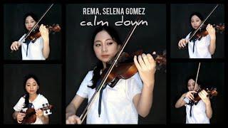 Rema, Selena Gomez - Calm Down (Violin Cover)