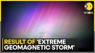 Huge solar storm brings Northern lights captures with a time-lapse in Russia | WION