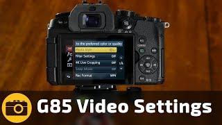 Our Favorite PANASONIC G85 Custom Settings We Use for Shooting 4K YouTube Videos Lumix G85 G80 G81