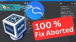 How to Fix Virtualbox on Kali Linux Error and 100% & clean Installation