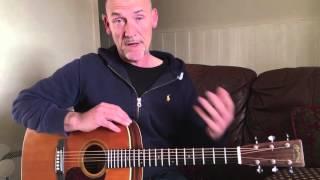 Neil Young - Harvest  - Guitar lesson by Joe Murphy