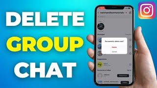 How To Delete Instagram Group Chat in 2024 - Full Tutorial