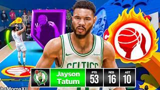 This JAYSON TATUM BUILD is TERRORIZING REC PLAYERS  in NBA 2K25! BEST 6'8 GUARD 2K25