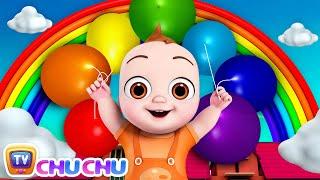The Rainbow Party - Color Songs for Children - ChuChu TV Baby Nursery Rhymes and Kids Songs
