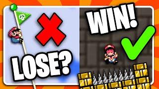 LOSE = WIN?! - Mario, but find a way to LOSE!!